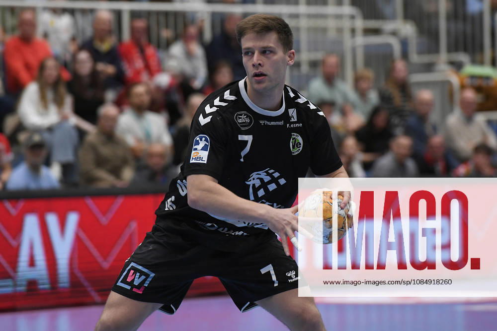 Handball Bundesliga, Matchday 8: TuSEM Essen vs. TV Emsdetten on October 19, 2026, at Sportpark Am Hallo in Essen. Yannick Terhaer, Emsdetten xRx