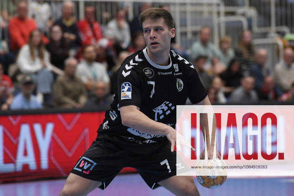Handball Bundesliga, Matchday 8: TuSEM Essen vs. TV Emsdetten on October 19, 2026, at Sportpark Am Hallo in Essen. Yannick Terhaer, Emsdetten xRx