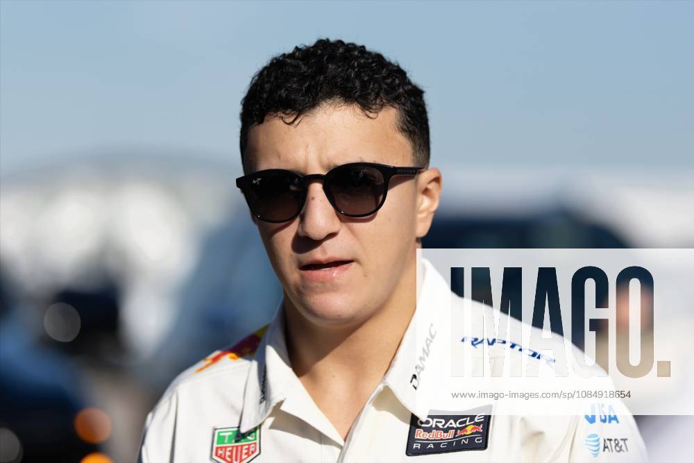23rd October 2026; Circuit of the Americas, Austin, United States; Formula 1, United States Grand Prix, Free Practice Day; Isack Hadjar (6) of France and Oracle Red Bull Racing enters the paddock BobxKupbens