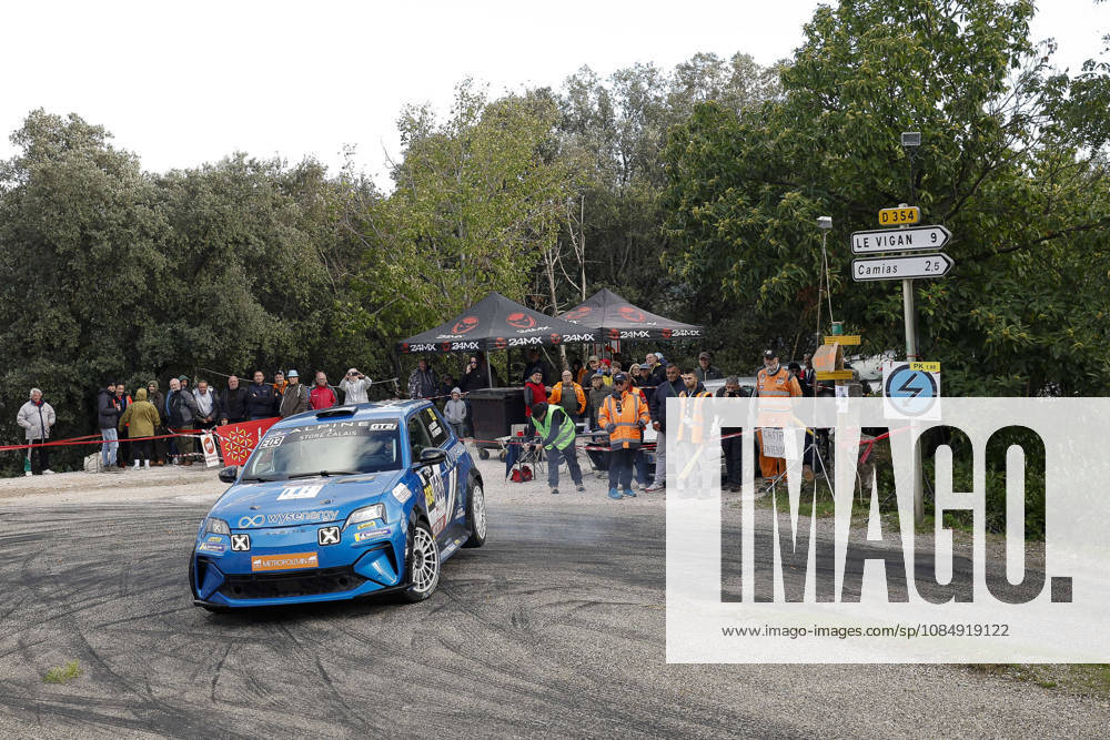 AUTO - CRITERIUM DES CEVENNES 2026 E3 LENOIR Aymeric, HOSSON Florian, Alpine A290 Rallye, action during the Critérium des Cévennes 2026, 8th round of the Championnat de France des Rallyes 2026, from October 23 to 24, 2026 in Brissac, France -