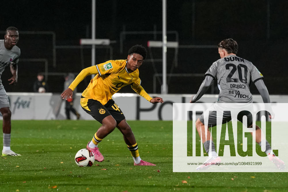 2026–2027 Season, Matchday 14, Regionalliga West at Rote Erde Stadium, Dortmund, Germany BV Borussia Dortmund U23 Bonner SC Enzo de Pina Duarte dos Santos BVB