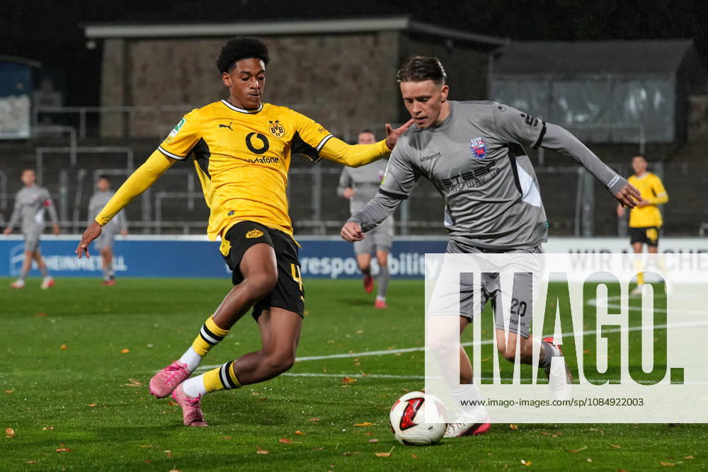 2026–2027 Season, Matchday 14, Regionalliga West at Rote Erde Stadium, Dortmund, Germany BV Borussia Dortmund U23 Bonner SC Enzo de Pina Duarte dos Santos BVB