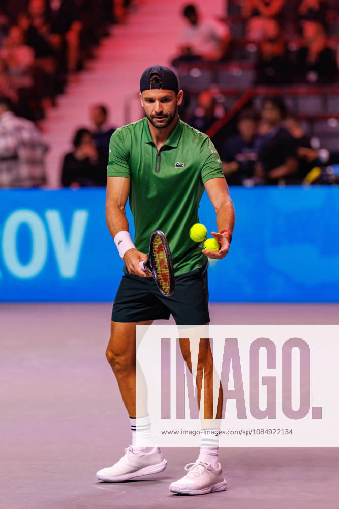 VIENNA, AUSTRIA - 23 OCTOBER 2026: Image shows Grigor Dimitrov (BUL) during Red Bull BassLine at Wiener Stadthalle on 23 10 2026 in Vienna, Austria. Austria