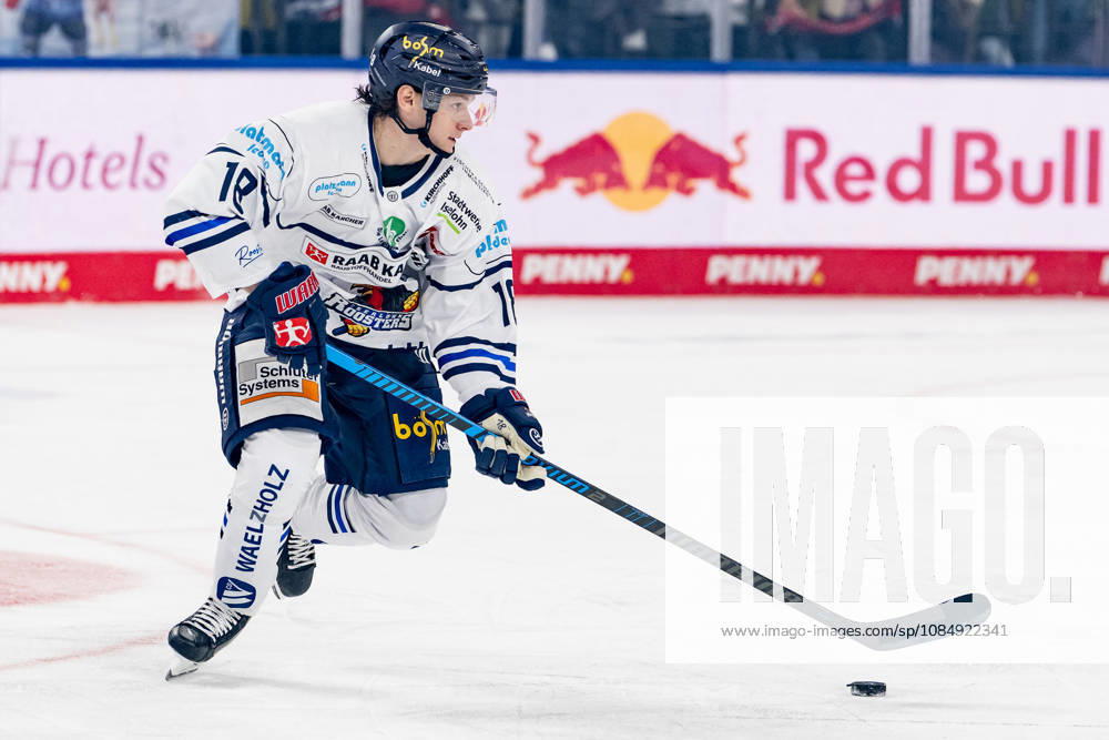 Lua Niehus, Iserlohn Roosters, 18, GER; EHC Red Bull Munich vs. Iserlohn Roosters, DEL, 2026–2027 season, Matchday 11, October 23, 2026; Photo: HMB Media, Franz Feiner