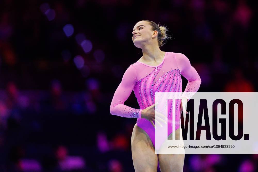 ROTTERDAM - Alice Kinsella (GBR) during the all-around final at the World Gymnastics Championships in Ahoy Rotterdam. IRIS VAN DEN BROEK ANP ANPxSportx IVx 573387057 originalFilename: 573387057