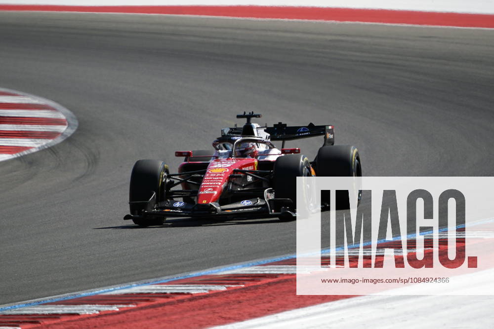 Formula One United States Grand Prix - Practice sessions Scuderia Ferrari driver Charles Leclerc of Monaco competes in the first practice session for the Formula One United States Grand Prix, in Austin, Texas, USA, 23 October 2026. The 2026 Formula 1 United States Grand Prix will be held at the Circuit of the Americas on 25 October. AUSTIN United States