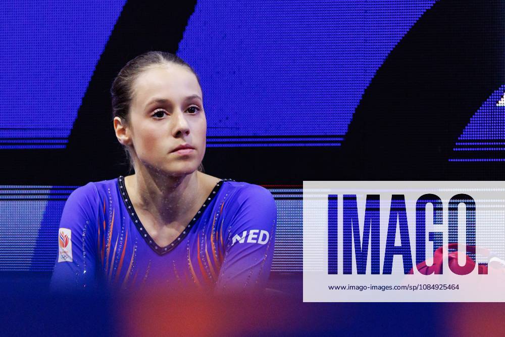 ROTTERDAM - Naomi Visser (NED) during the all-around final at the World Gymnastics Championships in Ahoy Rotterdam. IRIS VAN DEN BROEK ANP ANPxSportx IVx 573392924 originalFilename: 573392924