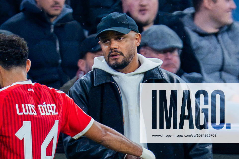 UEFA Champions League, Matchday 3, FC Bayern Munich vs. FC Arsenal London on October 21, 2026: Vincent Kompany, Luis Diaz – Injury, Substitution