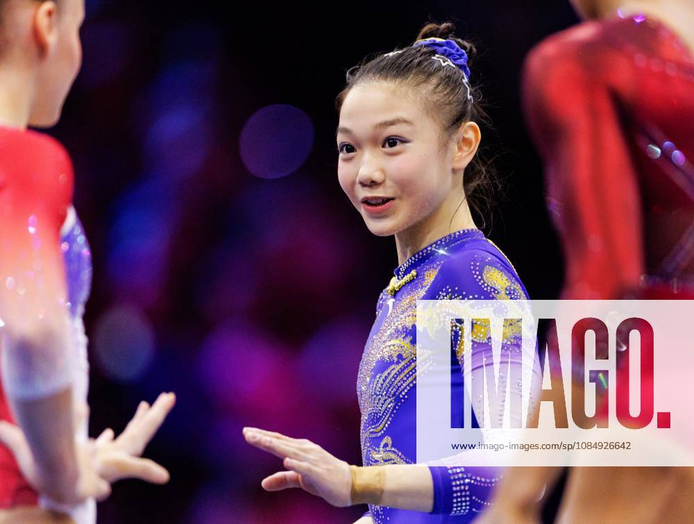 ROTTERDAM - Qinqin Ke (CHN) during the all-around final at the World Gymnastics Championships in Ahoy Rotterdam. IRIS VAN DEN BROEK ANP ANPxSportx IVx 573394522 originalFilename: 573394522