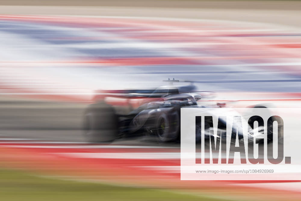 American Formula One reserve driver Colton Herta of Cadillac F1 Team in action during the first free practice session of the Formula One United States Grand Prix at the Circuit of the Americas in Austin, Texas on Friday, October 23, 2026. AUS2026102319 GREGxNASH