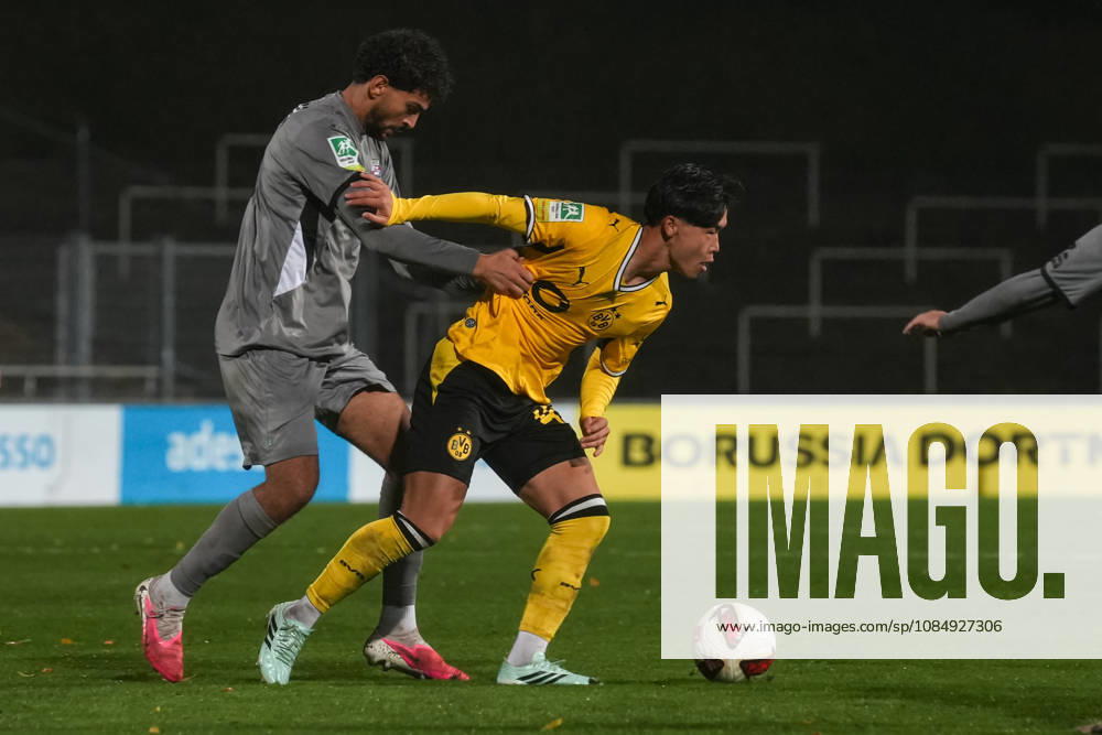 2026–2027 Season, Matchday 14, Regionalliga West at Rote Erde Stadium, Dortmund, Germany BV Borussia Dortmund U23 vs. Bonner SC Takato Yamamoto BVB
