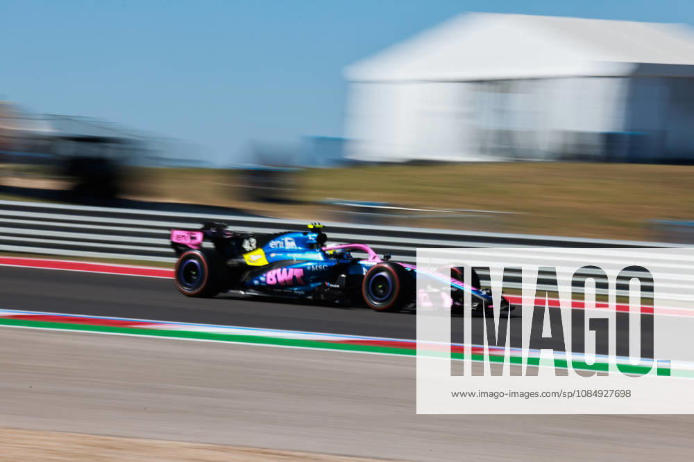 F1 Grand Prix Of USA - FP1 Franco Colapinto drives during the first free practice session ahead of the Formula 1 MSC Cruises United States Grand Prix at Circuit of the Americas in Austin, Texas, United States, on October 23, 2026. Austin, Texas United States