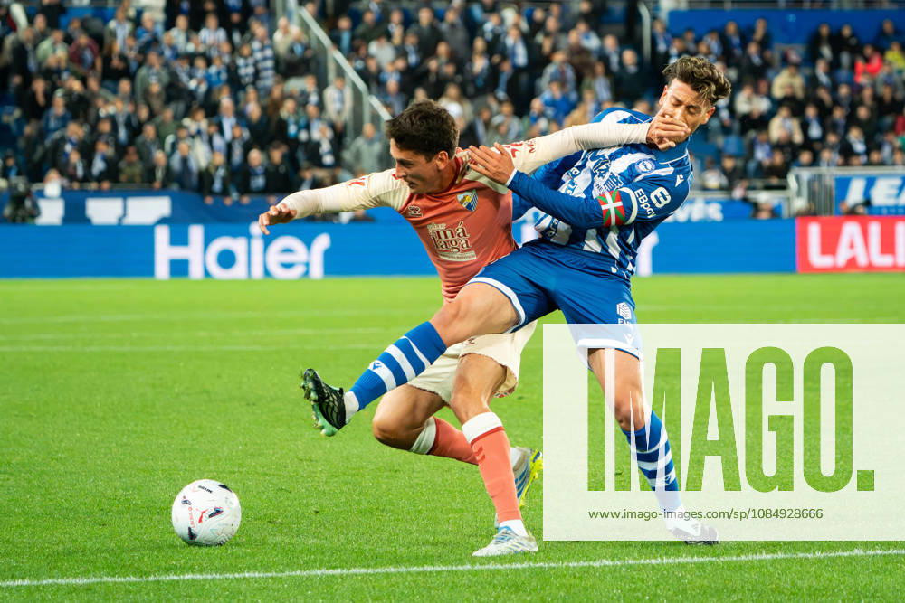 ESP LaLiga EA Sports Deportivo Alavés vs. Málaga CF Antonio Blanco of Alavés during the LaLiga EA Sports match between Deportivo Alavés and Málaga CF played at Mendizorroza Stadium in Vitoria-Gasteiz on October 23, 2026, in Spain VITORIA-GASTEIZ Spain Soccer