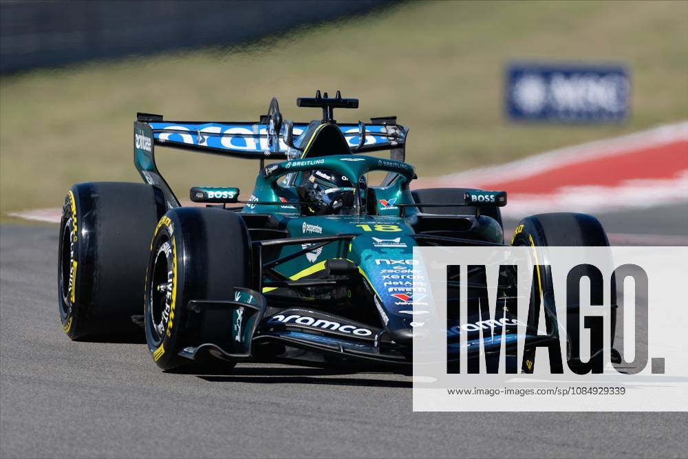 23rd October 2026; Circuit of the Americas, Austin, United States; Formula 1, United States Grand Prix, Free Practice Day; Lance Stroll (18) of Canada and Aston Martin Aramco Formula One Team during Free Practice 1 BobxKupbens