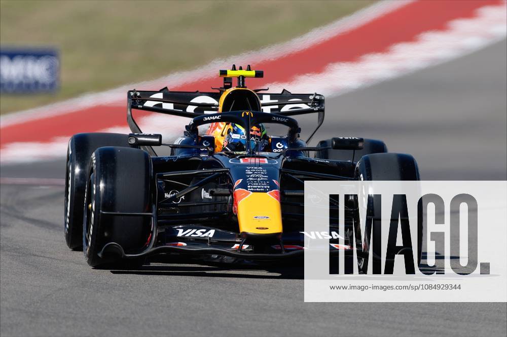 23rd October 2026; Circuit of the Americas, Austin, United States; Formula 1, United States Grand Prix, Free Practice Day; Isack Hadjar (6) of France and Oracle Red Bull Racing during Free Practice 1 BobxKupbens