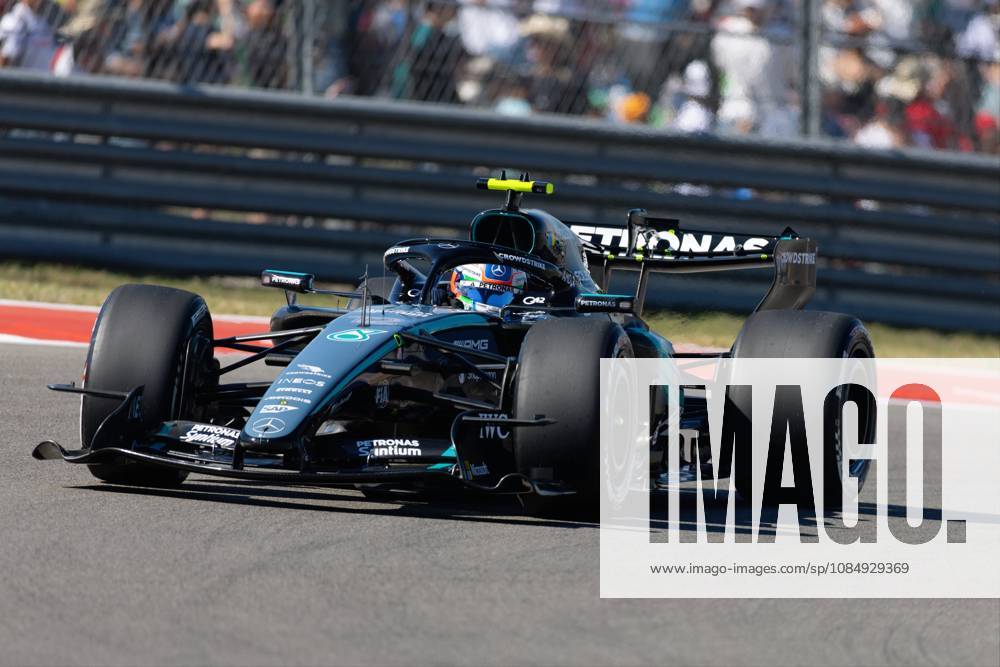 23rd October 2026; Circuit of the Americas, Austin, United States; Formula 1, United States Grand Prix, Free Practice Day; Andrea Kimi Antonelli (12) of Italy and Mercedes-AMG PETRONAS Formula One Team during Free Practice 1 BobxKupbens