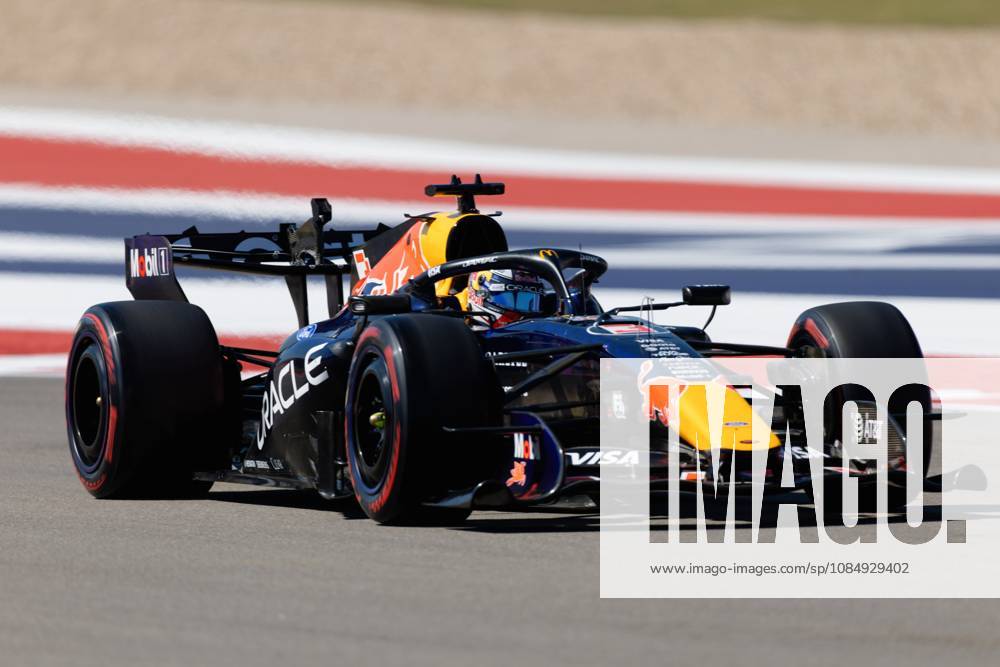 23rd October 2026; Circuit of the Americas, Austin, United States; Formula 1, United States Grand Prix, Free Practice Day; Max Verstappen (3) of the Netherlands and Oracle Red Bull Racing during Free Practice 1 BobxKupbens