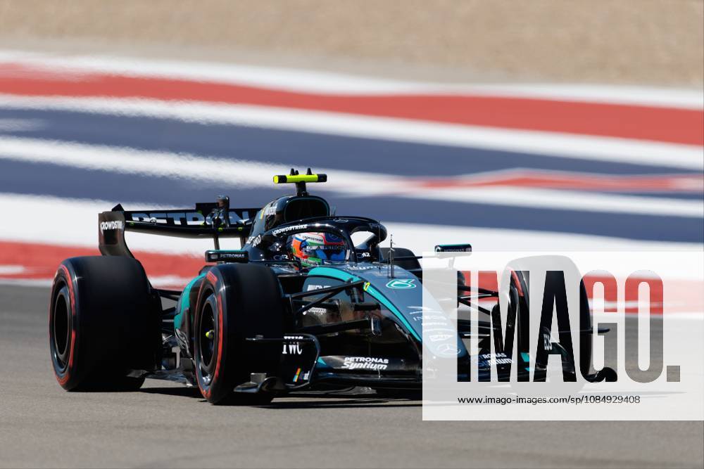 23rd October 2026; Circuit of the Americas, Austin, United States; Formula 1, United States Grand Prix, Free Practice Day; Andrea Kimi Antonelli (12) of Italy and Mercedes-AMG PETRONAS Formula One Team during Free Practice 1 BobxKupbens