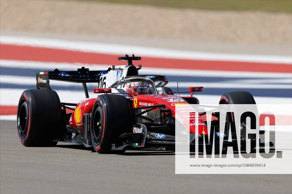 23rd October 2026; Circuit of the Americas, Austin, United States; Formula 1, United States Grand Prix, Free Practice Day; Charles Leclerc (16) of Monaco and Scuderia Ferrari HP during Free Practice 1 BobxKupbens