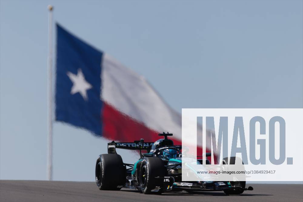 23rd October 2026; Circuit of the Americas, Austin, United States; Formula 1, United States Grand Prix, Free Practice Day; George Russell (63) of Great Britain and Mercedes-AMG PETRONAS Formula One Team during Free Practice 1 BobxKupbens