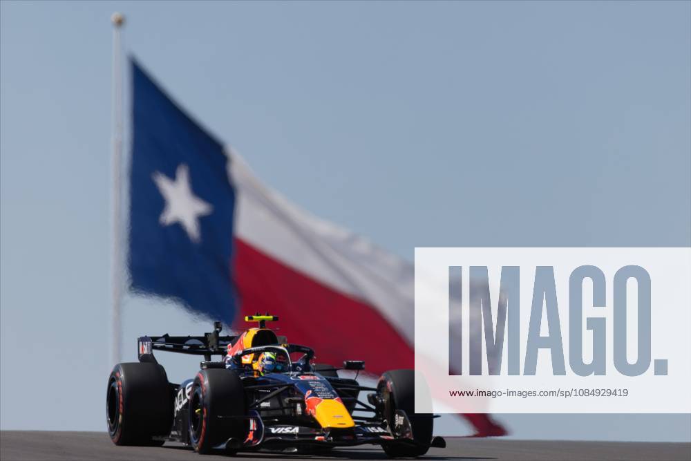 23rd October 2026; Circuit of the Americas, Austin, United States; Formula 1, United States Grand Prix, Free Practice Day; Isack Hadjar (6) of France and Oracle Red Bull Racing during Free Practice 1 BobxKupbens