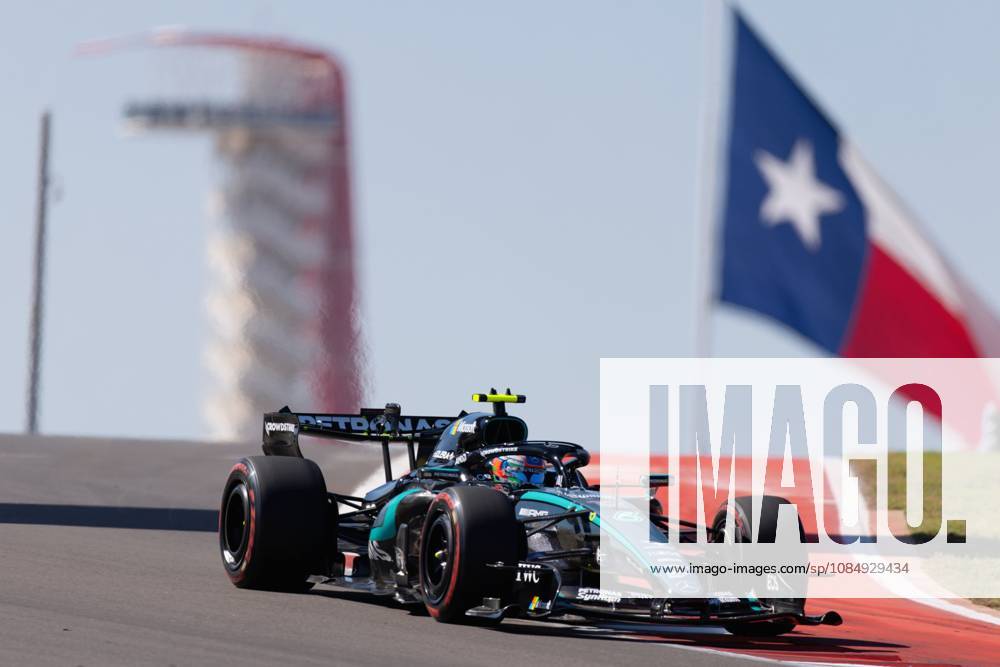 23rd October 2026; Circuit of the Americas, Austin, United States; Formula 1, United States Grand Prix, Free Practice Day; Andrea Kimi Antonelli (12) of Italy and Mercedes-AMG PETRONAS Formula One Team during Free Practice 1 BobxKupbens