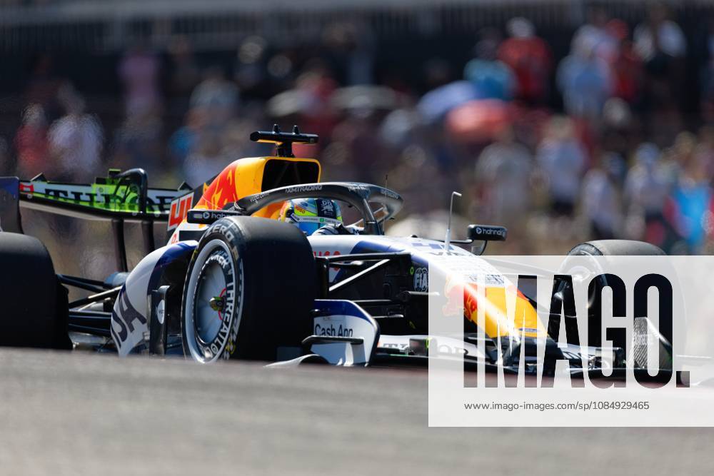 23rd October 2026; Circuit of the Americas, Austin, United States; Formula 1, United States Grand Prix, Free Practice Day; Arvid Lindblad (41) of Great Britain and Visa Cash App Racing Bulls Formula One Team during Free Practice 1 BobxKupbens