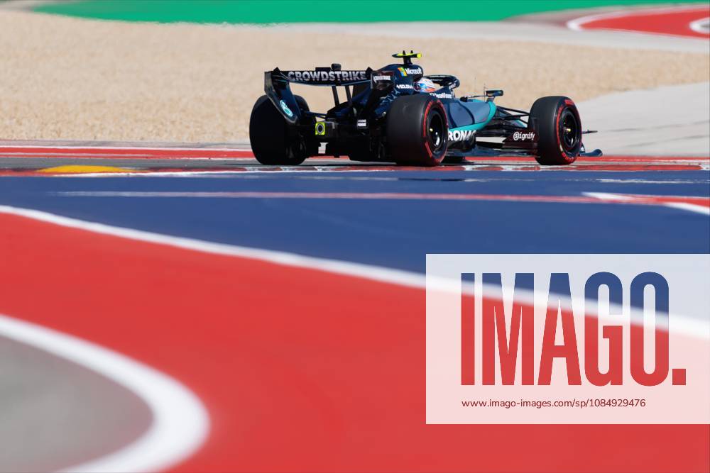 23rd October 2026; Circuit of the Americas, Austin, United States; Formula 1, United States Grand Prix, Free Practice Day; Andrea Kimi Antonelli (12) of Italy and Mercedes-AMG PETRONAS Formula One Team during Free Practice 1 BobxKupbens