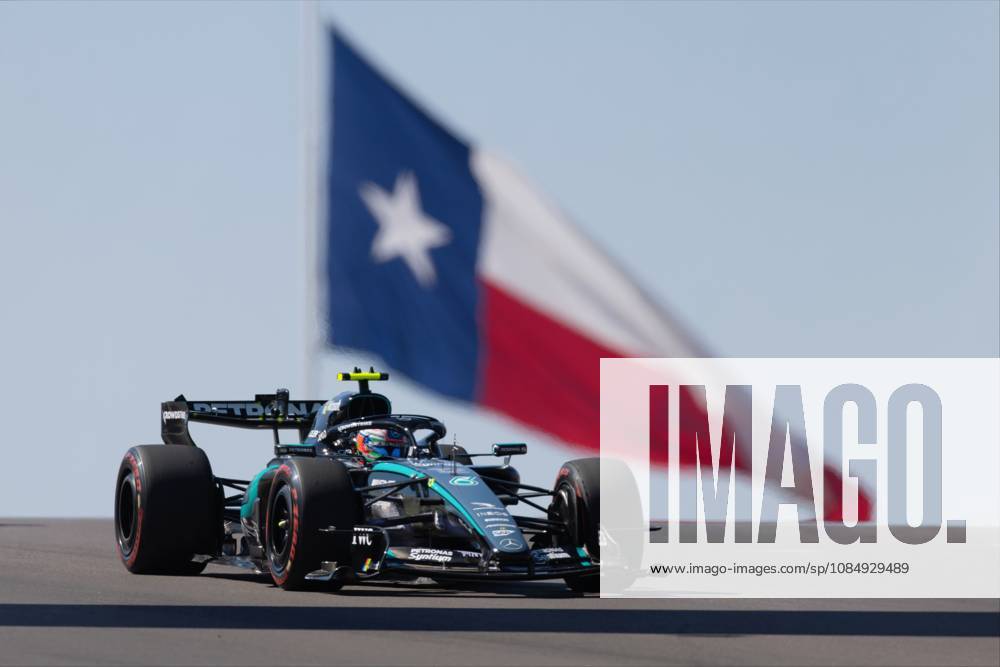 23rd October 2026; Circuit of the Americas, Austin, United States; Formula 1, United States Grand Prix, Free Practice Day; Andrea Kimi Antonelli (12) of Italy and Mercedes-AMG PETRONAS Formula One Team during Free Practice 1 BobxKupbens