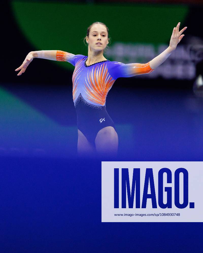 ROTTERDAM - Naomi Visser (NED) during the all-around final at the World Gymnastics Championships in Ahoy Rotterdam. IRIS VAN DEN BROEK ANP ANPxSportx IVx 573403108 originalFilename: 573403108