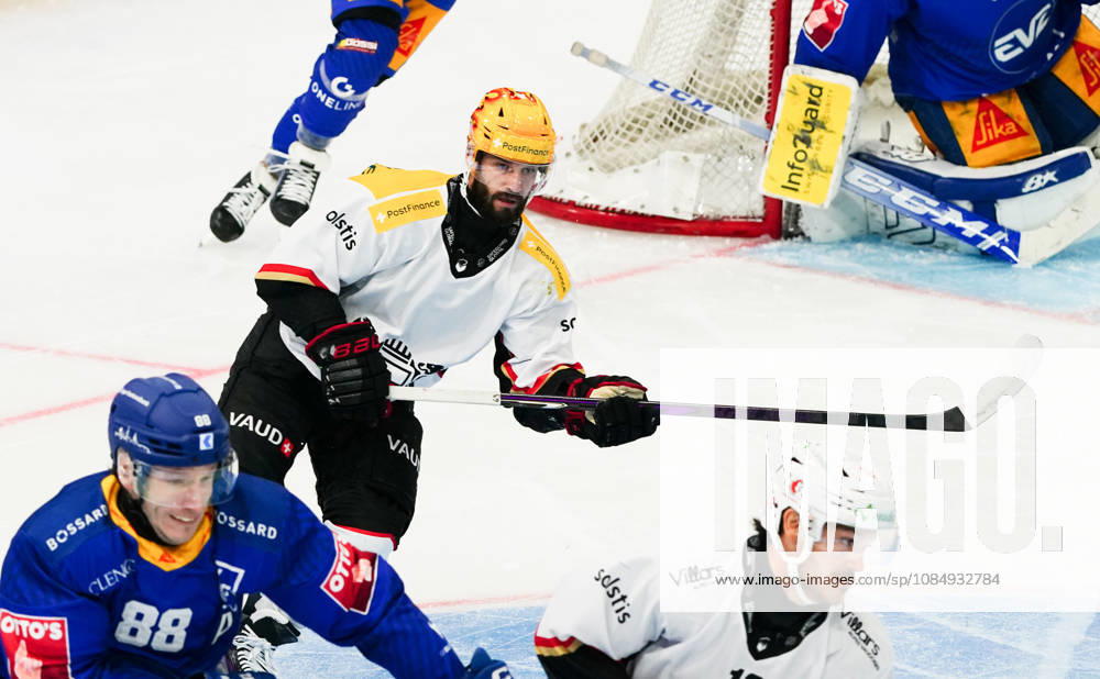 Zug, Switzerland; Men s Ice Hockey, 2026–2027 Season, EV Zug vs. HC Lausanne; Photo by Jason Fuchs; Top Scorer, HC; Action; Action; Single Frame