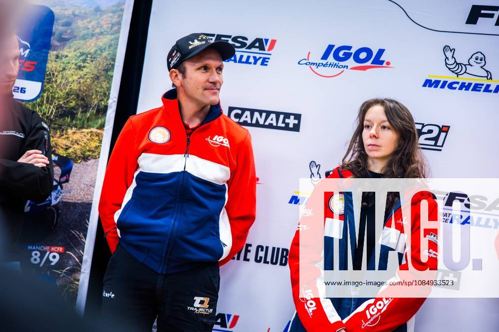 AUTO - CRITERIUM DES CEVENNES 2026 BONATO Yoann, BOULLOUD Benjamin, Lancia Ypsilon Rally2 HF Integrale, Trajectus Motorsport, portrait during the Critérium des Cévennes 2026, 8th round of the Championnat de France des Rallyes 2026, from October 23 to 24, 2026 in Brissac, France - BrissacFrance