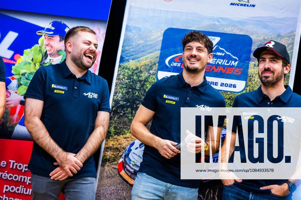AUTO - CRITERIUM DES CEVENNES 2026 RABILLOUD Melvin, MAHINC Enzo, Alpine A290 Rallye, portrait during the Critérium des Cévennes 2026, 8th round of the Championnat de France des Rallyes 2026, from October 23 to 24, 2026 in Brissac, France - BrissacFrance