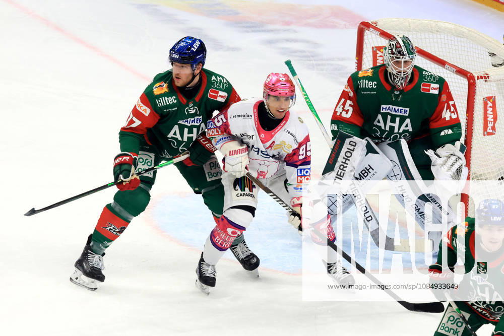 DEU, GER, Ice Hockey, Matchday 11, 2026–27 Season, Berlin, Eisbären Berlin vs. Augsburger Panther; Frederik Tiffels (Eisbären Berlin) 95, Kyle Wood (Augsburger Panther) 37, TOBIAS ANCICKA (Augsburger Panther) 45; nordphoto GmbH, Engler Berlin, Uber Arena Berlin, Germany