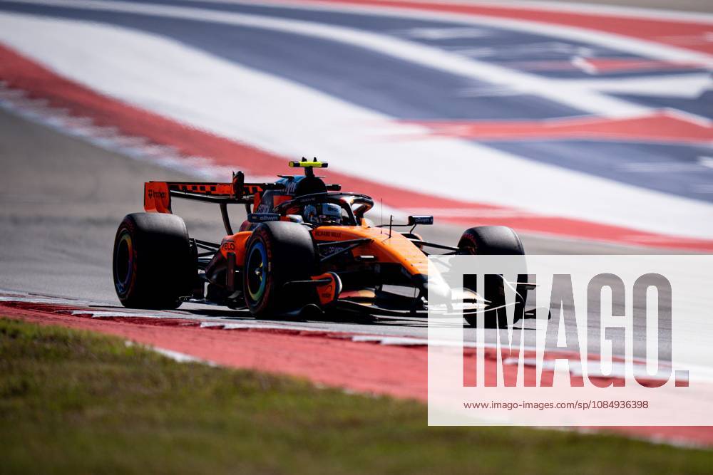 Lando Norris (GBR) (McLaren Mastercard F1 Team) during free practice 1 of the Formula 1 United States Grand Prix 2026 at the Circuit of the Americas. F1 2026: (Free Practice 1) United States Grand Prix In Austin, Texas - 23 Oct 2026 - ZUMAs197 20261023_aaa_s197_189