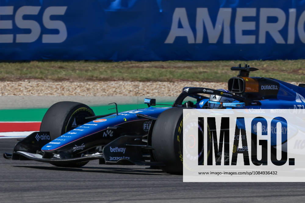 Alexander Albon from Thailand, driving the (23) Atlassian Williams F1 Team FW48 Mercedes during United States Grand Prix - Austin - Friday - Free Practice 1 at Circuit of the Americas (COTA) in Austin. Italy - ZUMAm313 20261023_zsp_m313_139