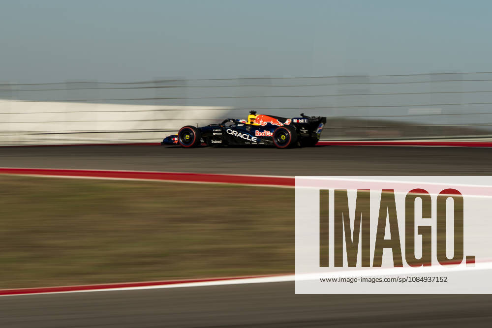 Dutch Formula One driver Max Verstappen of Red Bull Racing in action during the third free practice session of the Formula One United States Grand Prix at the Circuit of the Americas in Austin, Texas on Friday, October 23, 2026. AUS2026102368 GREGxNASH