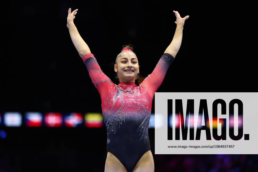 LIUDMILA ROSHCHINA of Team Russia competes on the Balance Beam during the Women s All-Around Final of the 54th Artistic Gymnastics World Championships at the Ahoy Arena in Rotterdam, Netherlands. Rotterdam Netherlands - ZUMAc179 20261023_zep_c179_205