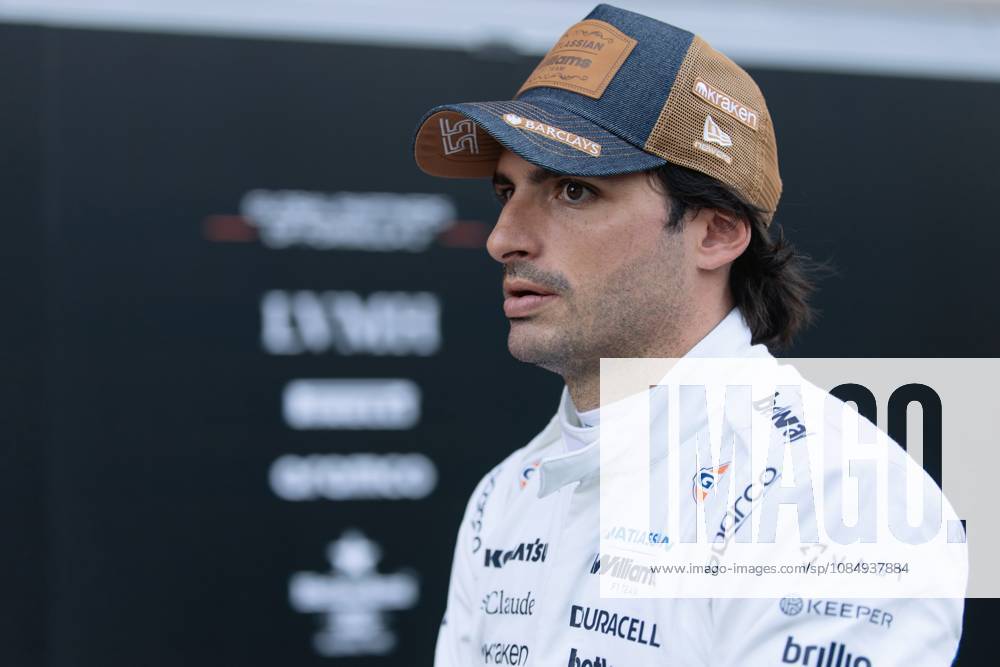 23rd October 2026; Circuit of the Americas, Austin, United States; Formula 1, United States Grand Prix, Free Practice Day; Carlos Sainz (55) of Spain and Atlassian Williams F1 Team after FP2 BobxKupbens