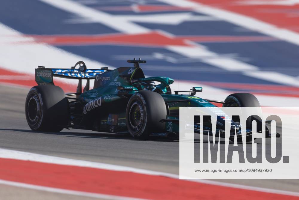 23rd October 2026; Circuit of the Americas, Austin, United States; Formula 1, United States Grand Prix, Free Practice Day; Lance Stroll (18) of Canada and Aston Martin Aramco Formula One Team during FP2 BobxKupbens