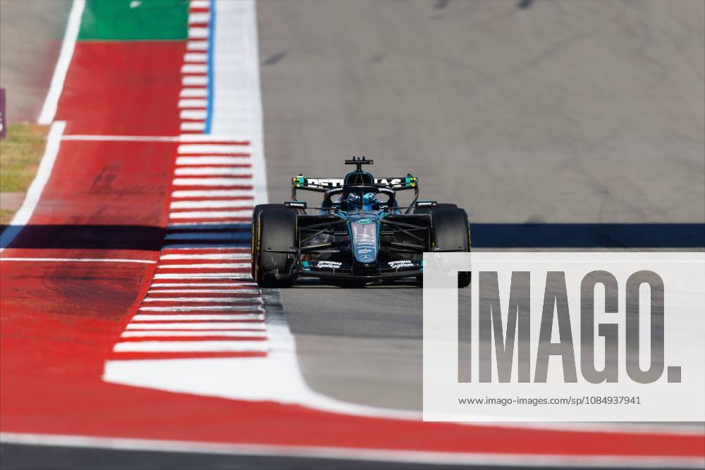 23rd October 2026; Circuit of the Americas, Austin, United States; Formula 1, United States Grand Prix, Free Practice Day; George Russell (63) of Great Britain and Mercedes-AMG PETRONAS Formula One Team during FP2 BobxKupbens