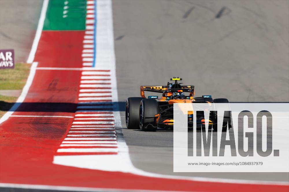 23rd October 2026; Circuit of the Americas, Austin, United States; Formula 1, United States Grand Prix, Free Practice Day; Lando Norris (1) of Great Britain and McLaren Mastercard F1 Team during FP2 BobxKupbens