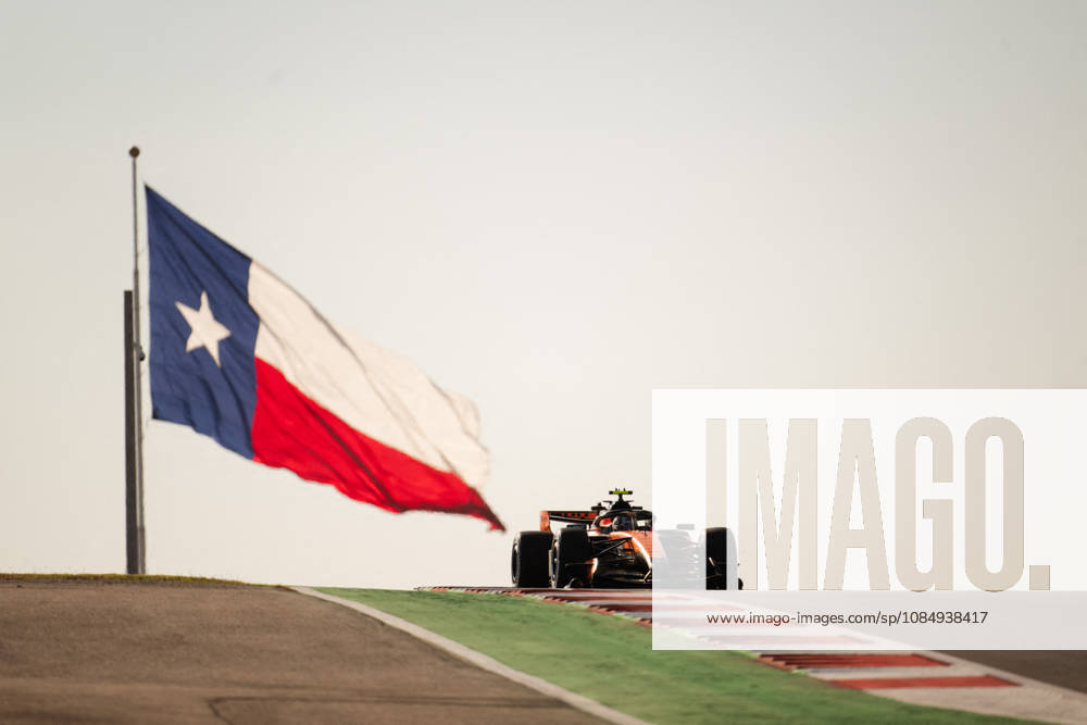 United States Grand Prix Second Practice Session - Austin AJ McLaren driver Lando Norris (1) races during the second practice session for the United States Formula One Grand Prix at the Circuit of the Americas in Austin, Texas, on October 23, 2026. Photo by Alexis Jumeau ABACAPRESS.COM Austin Texas