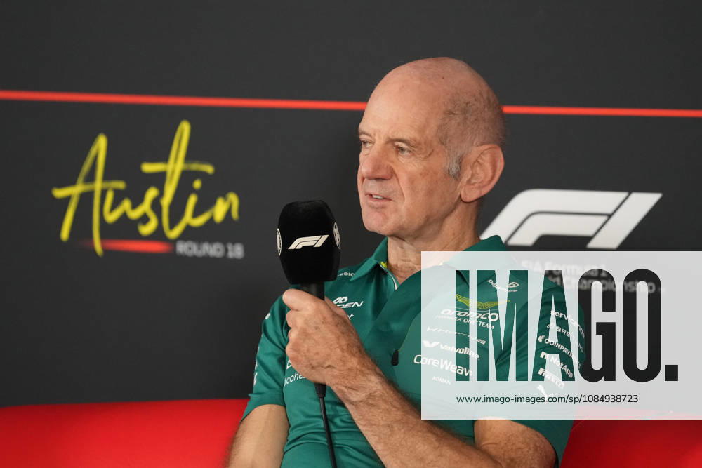 Adrian Newey Aston Martin Team Principal & Managing Technical Partner United Kingdom Free practice sessions at the Formula 1 United States Grand Prix at the Circuit of The Americas in Austin, Texas, USA, on October 23, 2026. 2026 Lubomir Asenov LAP.bg. All rights reserved.