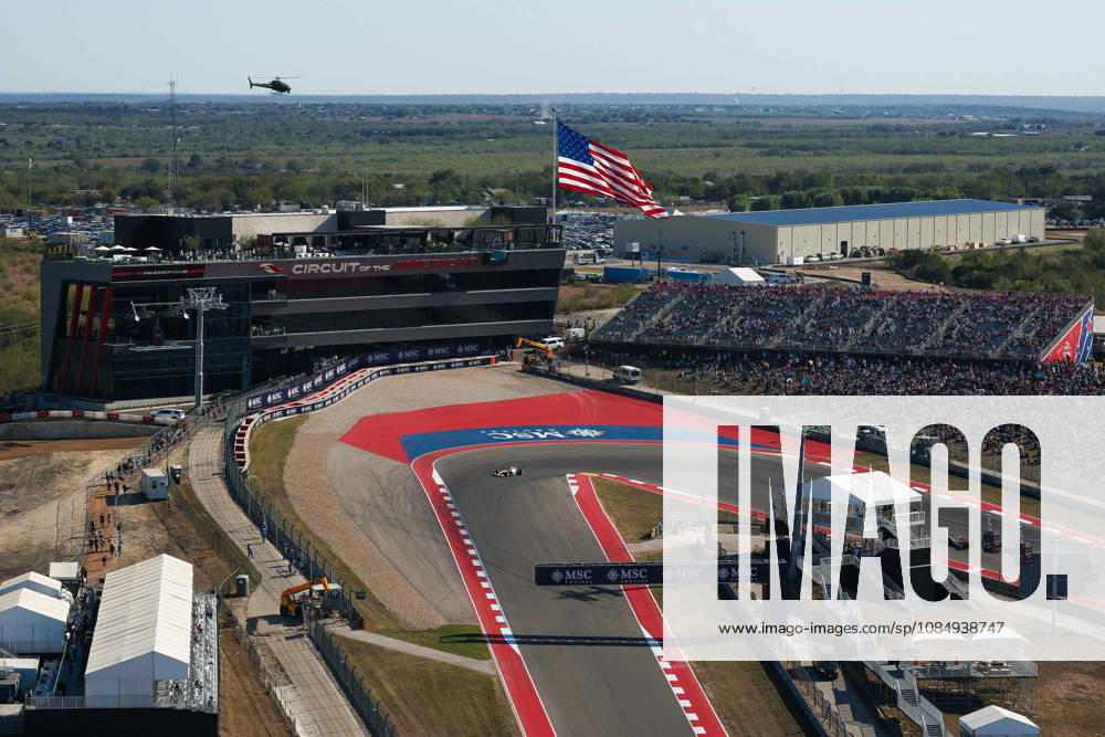 F1 - UNITED STATES GRAND PRIX 2026 General view of the first corner during the 2026 Formula 1 United States Grand Prix, 18th round of the 2026 Formula One World Championship, WM, Weltmeisterschaft from October 23 to 25, 2026 on the Circuit of the America, in Austin, Texas, United States of America - AustinUnited States