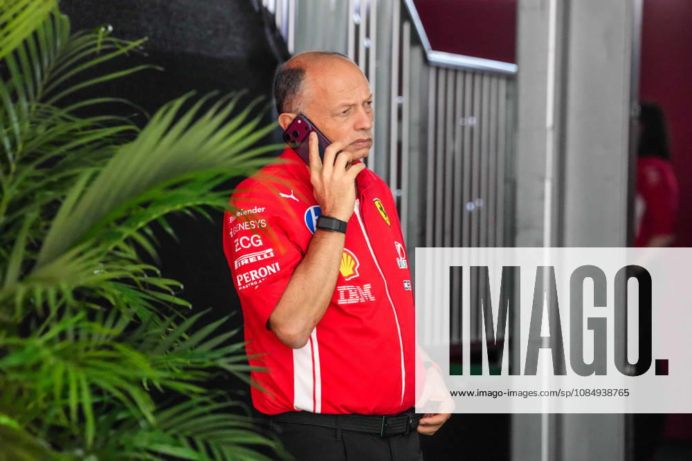 Fred Vasseur Ferrari Team Principal France Free practice sessions at the Formula 1 United States Grand Prix at the Circuit of The Americas in Austin, Texas, USA, on October 23, 2026. 2026 Lubomir Asenov LAP.bg. All rights reserved.