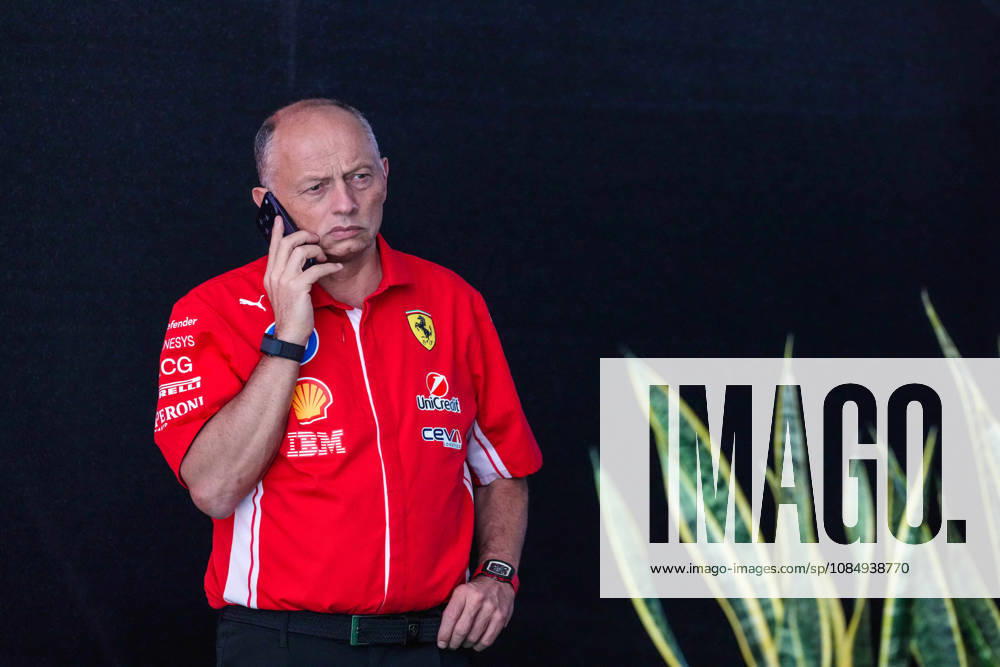 Fred Vasseur Ferrari Team Principal France Free practice sessions at the Formula 1 United States Grand Prix at the Circuit of The Americas in Austin, Texas, USA, on October 23, 2026. 2026 Lubomir Asenov LAP.bg. All rights reserved.