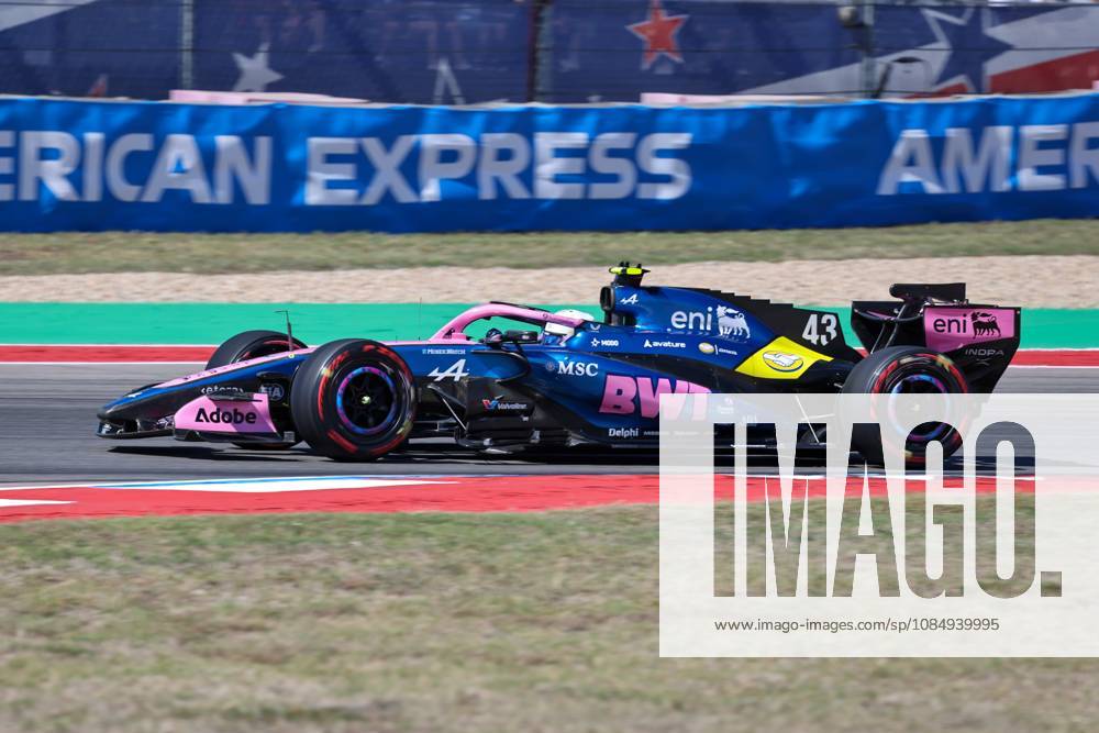 Circuit of the Americas (COTA) Austin - 23 10 2026: Franco Colapinto from Argentina, driving the (43) BWT Alpine F1 Team A526 Renault during the Formula 1 United States Grand Prix - Austin - Friday - Free Practice 1 at Circuit of the Americas (COTA) on 23 10 2026 in Austin. (Stefano Facchin Photography Alessio Morgese SPP)