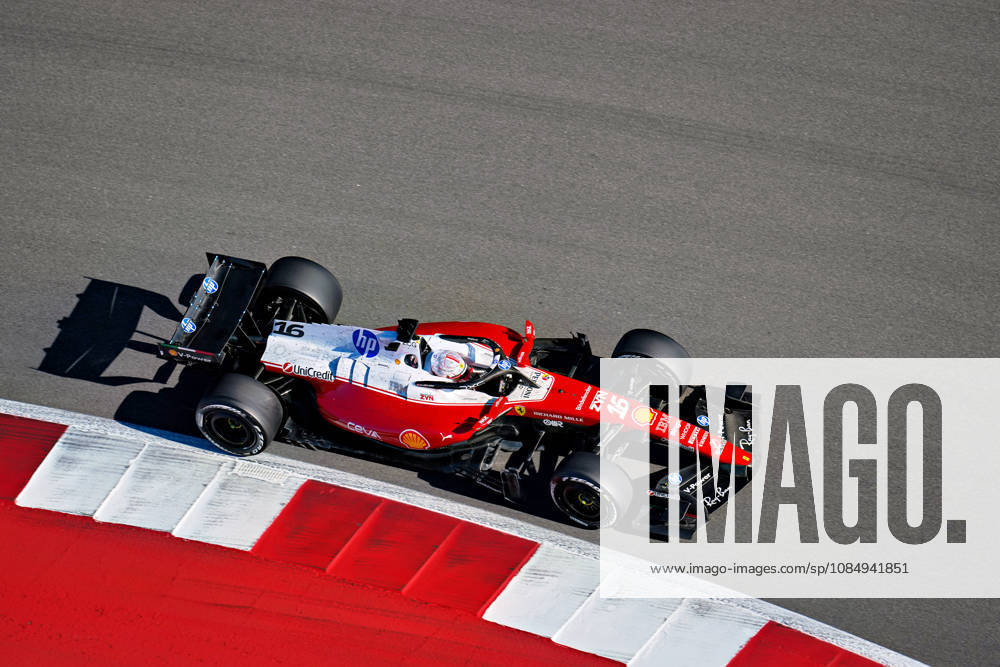 Charles Leclerc MCO, Scuderia Ferrari HP, 16 USA, Formula 1 World Championship, United States Grand Prix, Practice Day, Circuit of the Americas, Austin, 2026 Season, October 23, 2026 Formula 1 World Championship, United States Grand Prix, Practice Day, Circuit of the Americas, Austin, 2026 Season, October 23, 2026 Austin