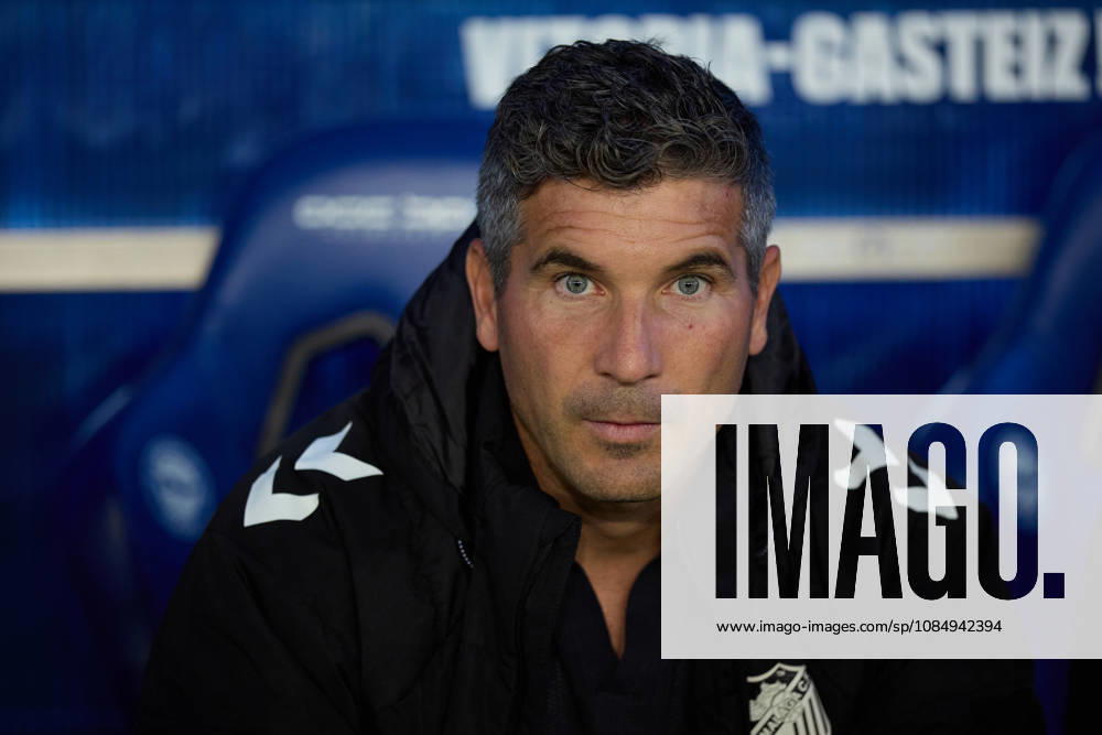 Deportivo Alaves v Malaga CF - LaLiga EA Sports Juan Francisco Funes head coach of Malaga CF looks on during the LaLiga EA Sports match between Deportivo Alaves and Malaga CF at Mendizorrotza on October 23, 2026, in Vitoria, Spain. Vitoria Mendizorrotza Basque Country Spain RL_DALVvMCF_2K26_0003